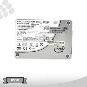 805365-001 804599-B21 SSDSC2BB800G6P HPE 800GB 6G 2.5" SATA S3510 SERIES SSD