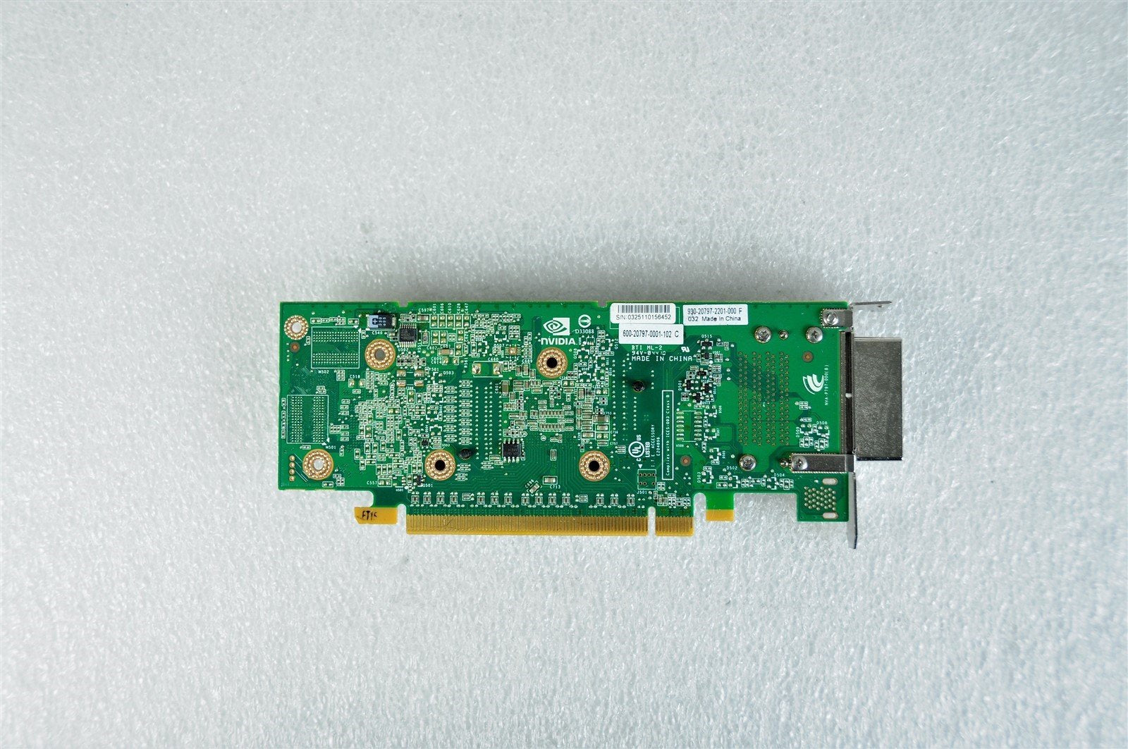 930-20797-2201-000 600-20797-0001 NVIDIA P797 PCIE 2.0 X16 HOST INTERFACE CARD LP