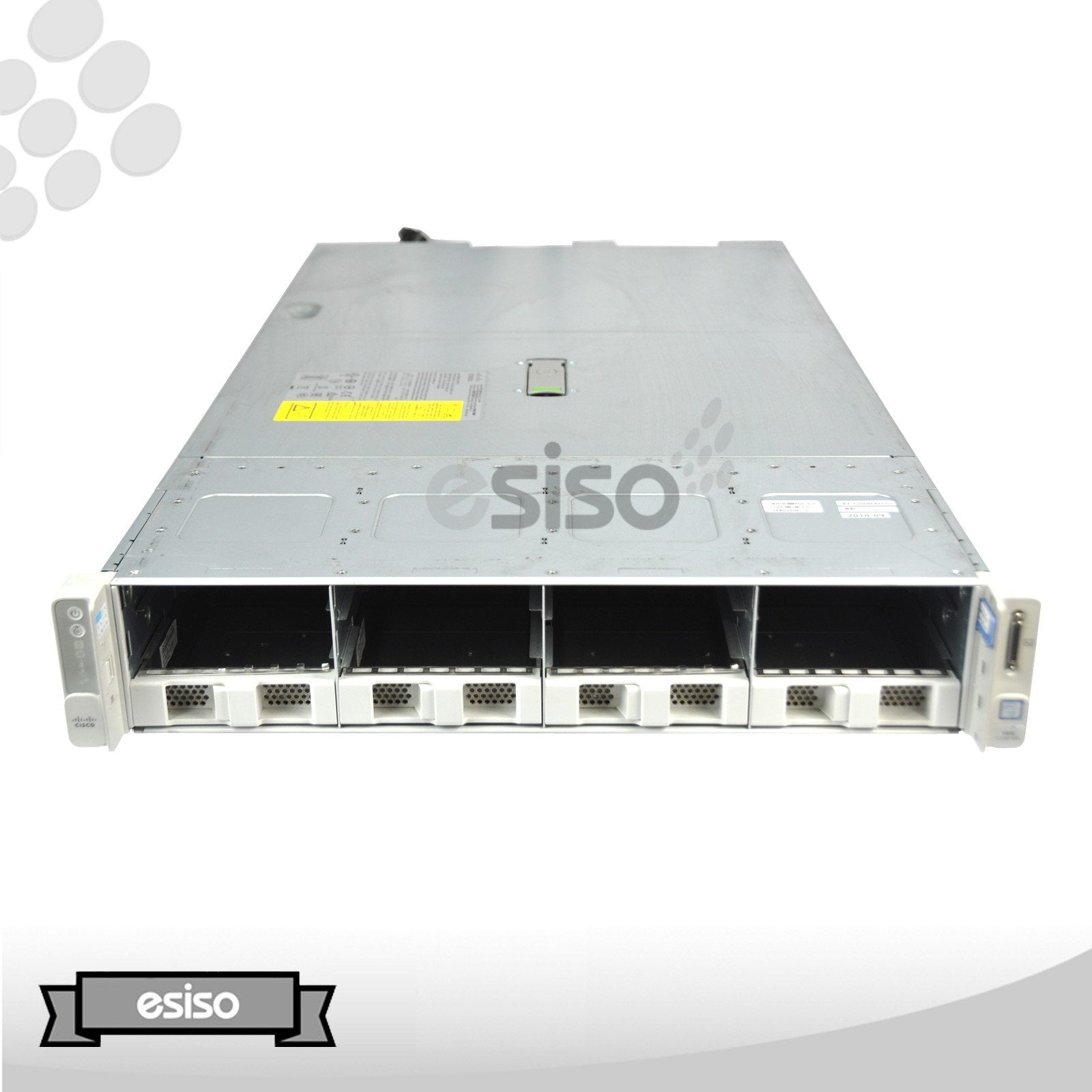CISCO UCS C240 M5 12LFF + 2SFF 2U SERVER 2x 8C 6134 3.2GHz 128GB RAM 2x 120GB SSD