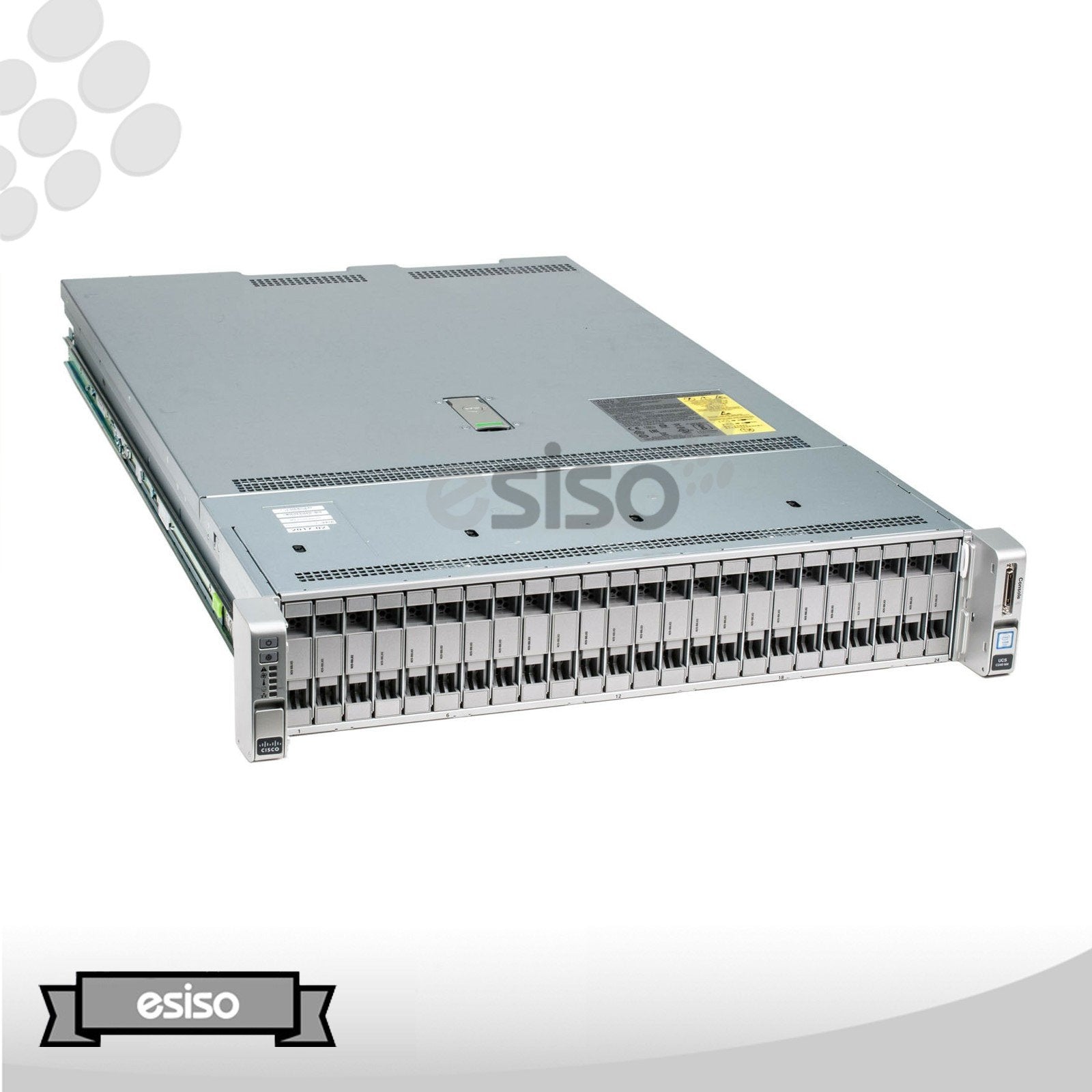 CISCO UCS C240 M4 8SFF SERVER BAREBONE 2x PSU NO CPU NO RAM NO HDD NO RAIL