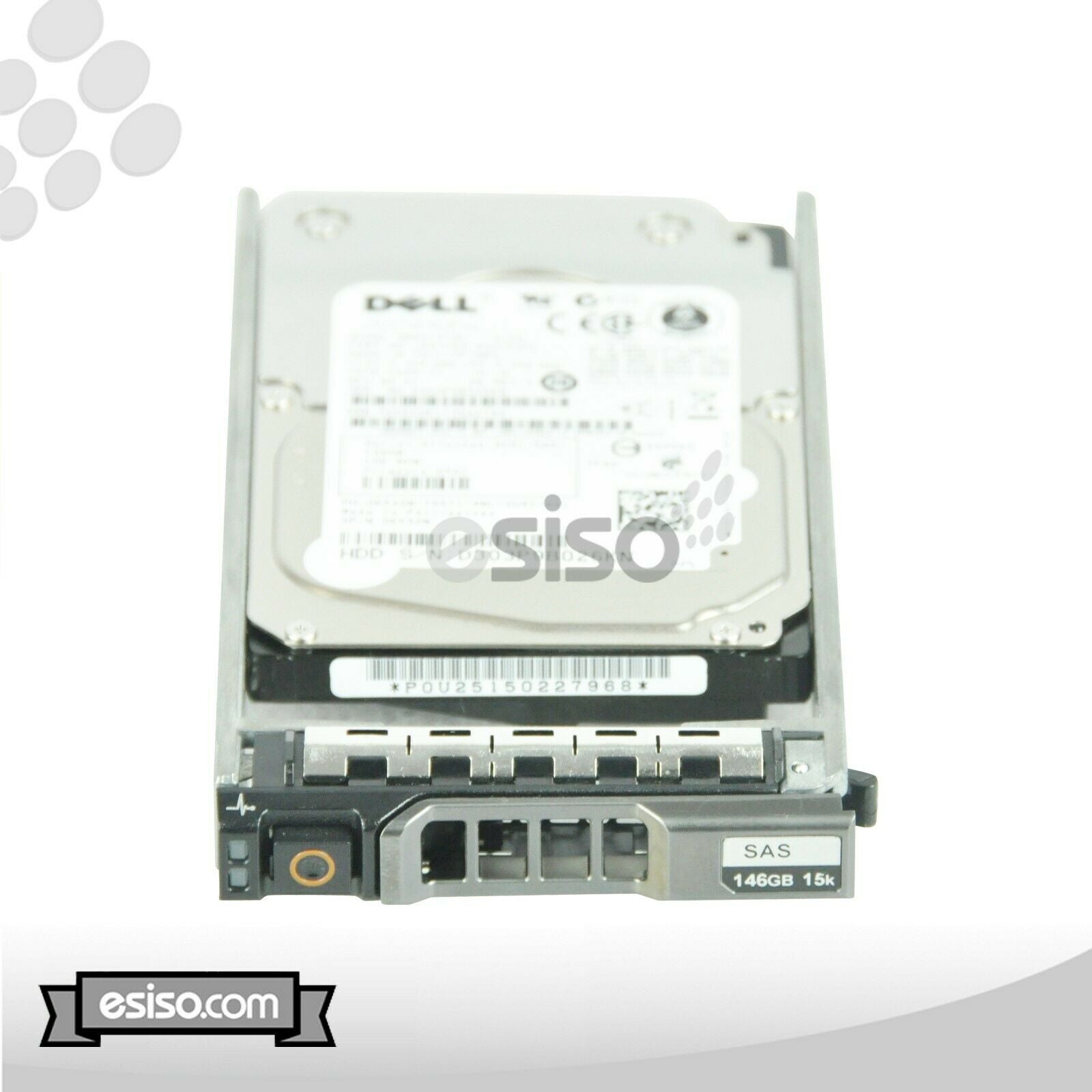 DELL 146GB 15K 6G SFF 2.5" SAS HDD WITH TRAY FOR DELL POWEREDGE R910