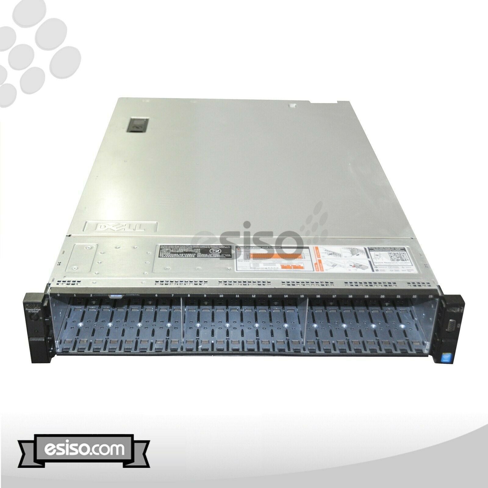 DELL POWEREDGE R730xd 24SFF 2x 10 CORE E5-2660V3 2.6GHz 256GB RAM 12x 900GB SAS