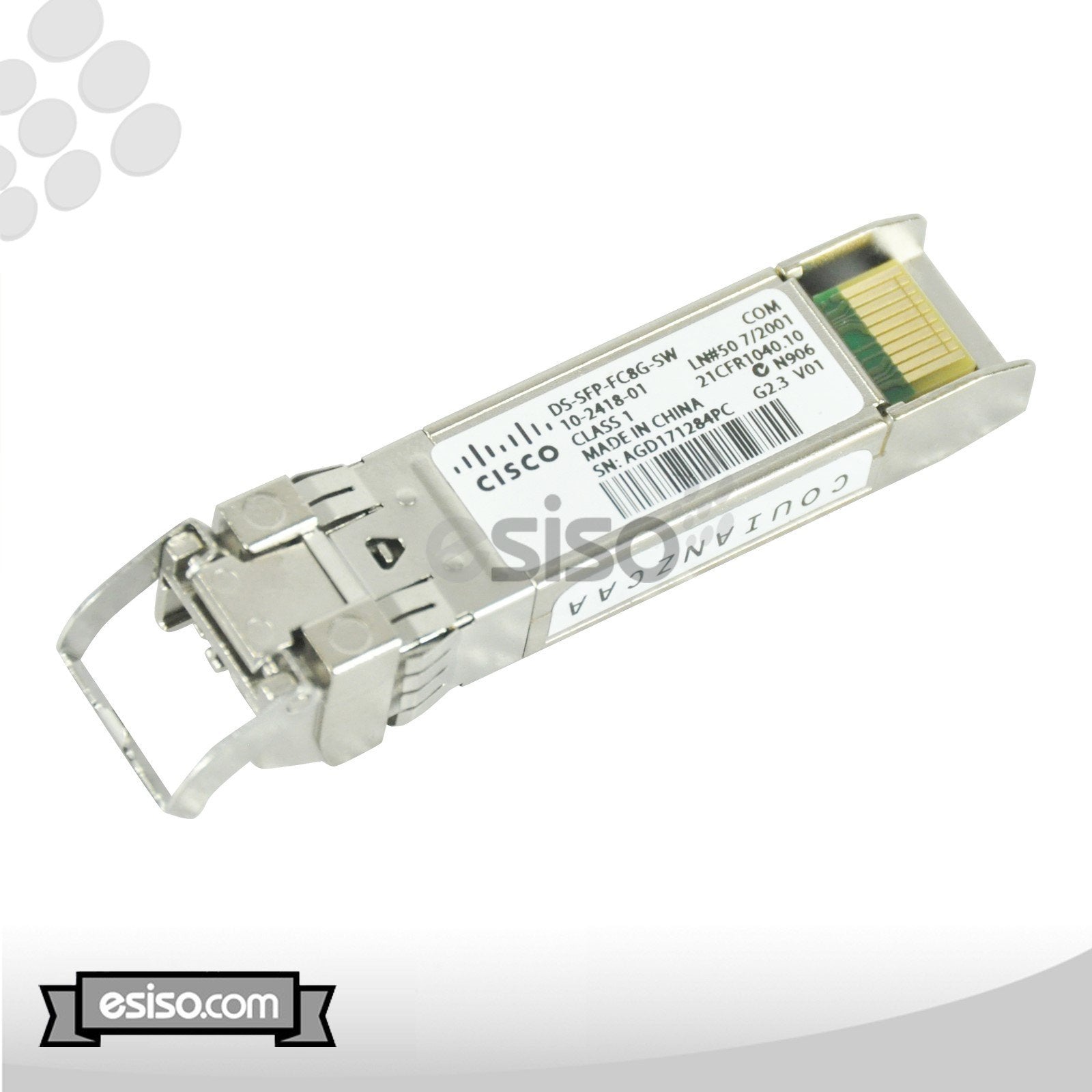 LOT OF 10 DS-SFP-FC8G-SW CISCO 8GBASE-SW SFP+850NM 150M DUPLEX LC MMF TRANSCEIVER