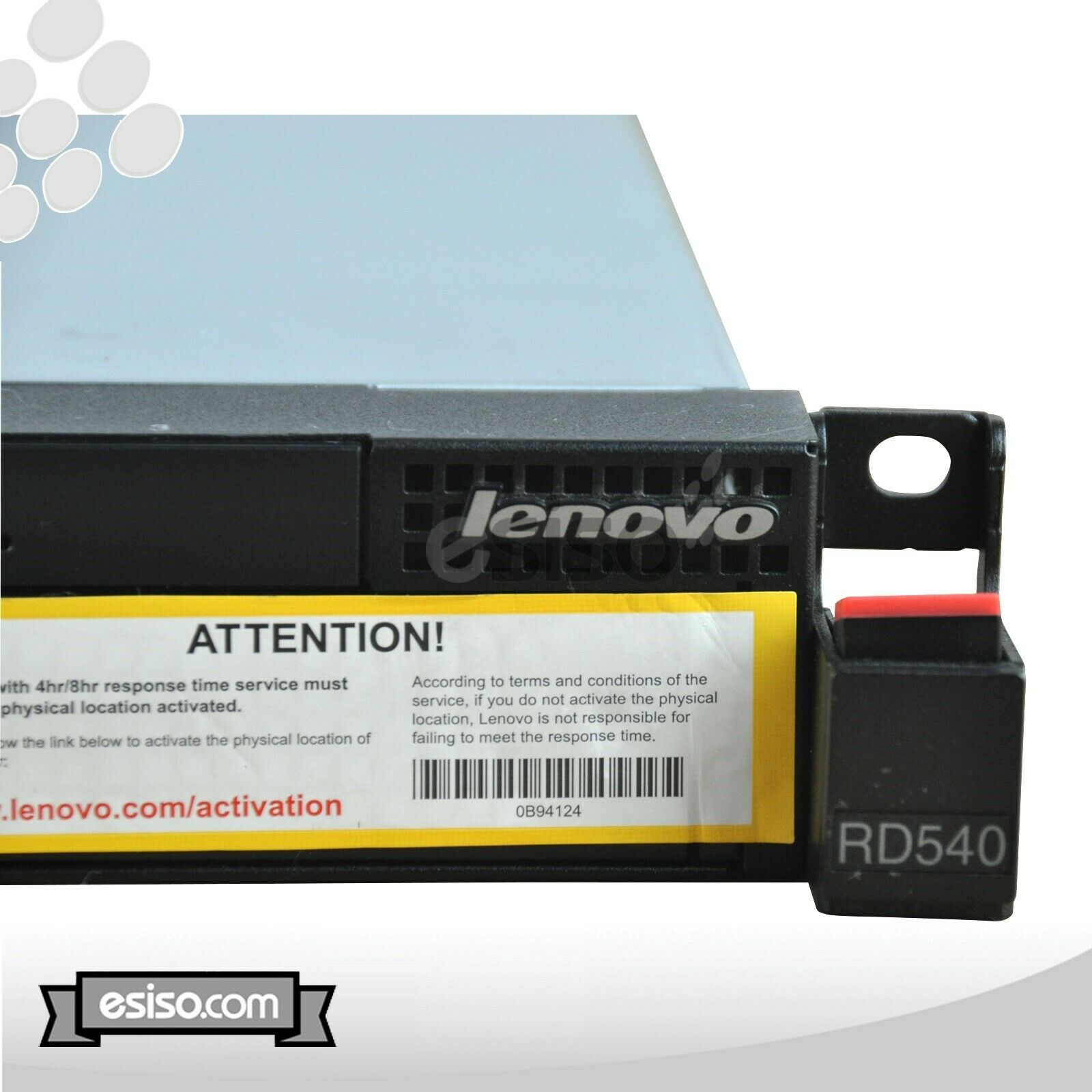 LENOVO THINKSERVER RD540 SFF 6 CORE E5-2640 2.5GHz 8GB RAM 9260-8i 1x PSU NO HDD