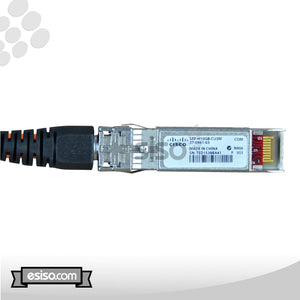 LOT OF 4 SFP-H10GB-CU3M CISCO SFP + TWINAX COPPER 3M CABLE FOR X520-DA2 X520-DA1