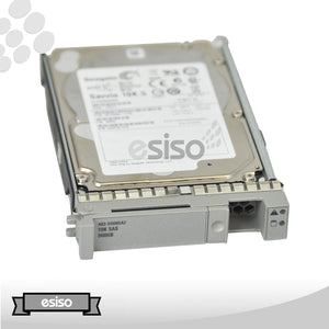 LOT OF 2 A03-D300GA2 ST9300605SS CISCO 300GB 10K 6G SFF 2.5" SAS HDD HARD DRIVE