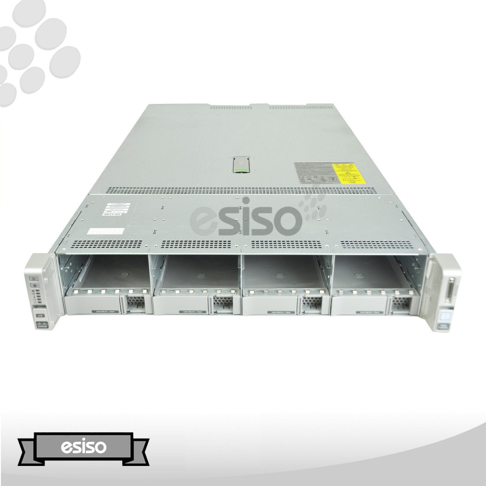 CISCO UCS C240 M4 12LFF 2x4 CORE E5-2637V4 3.3GHz 64GB RAM NO HDD NO RAIL