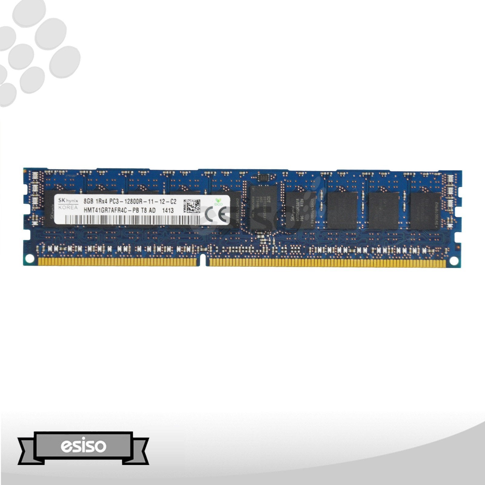 HMT41GR7AFR4C-PB HYNIX 8GB 1RX4 PC3-12800R DDR3 MEMORY MODULE (1x8GB)