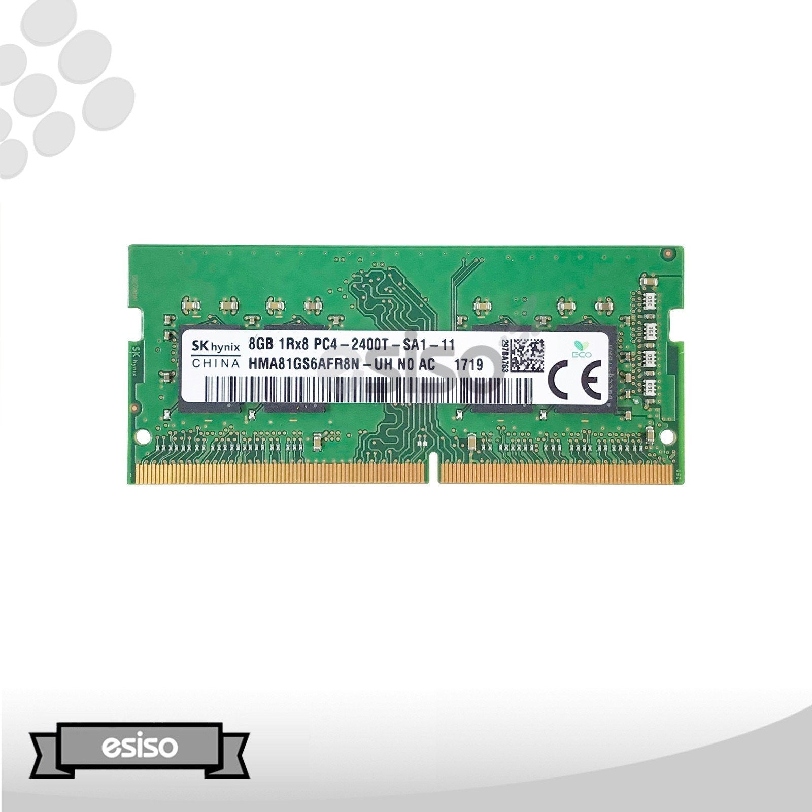 HMA81GS6AFR8N-UH HYNIX 8GB 1RX8 PC4-2400T-S SODIMM MEMORY MODULE (1X8GB)