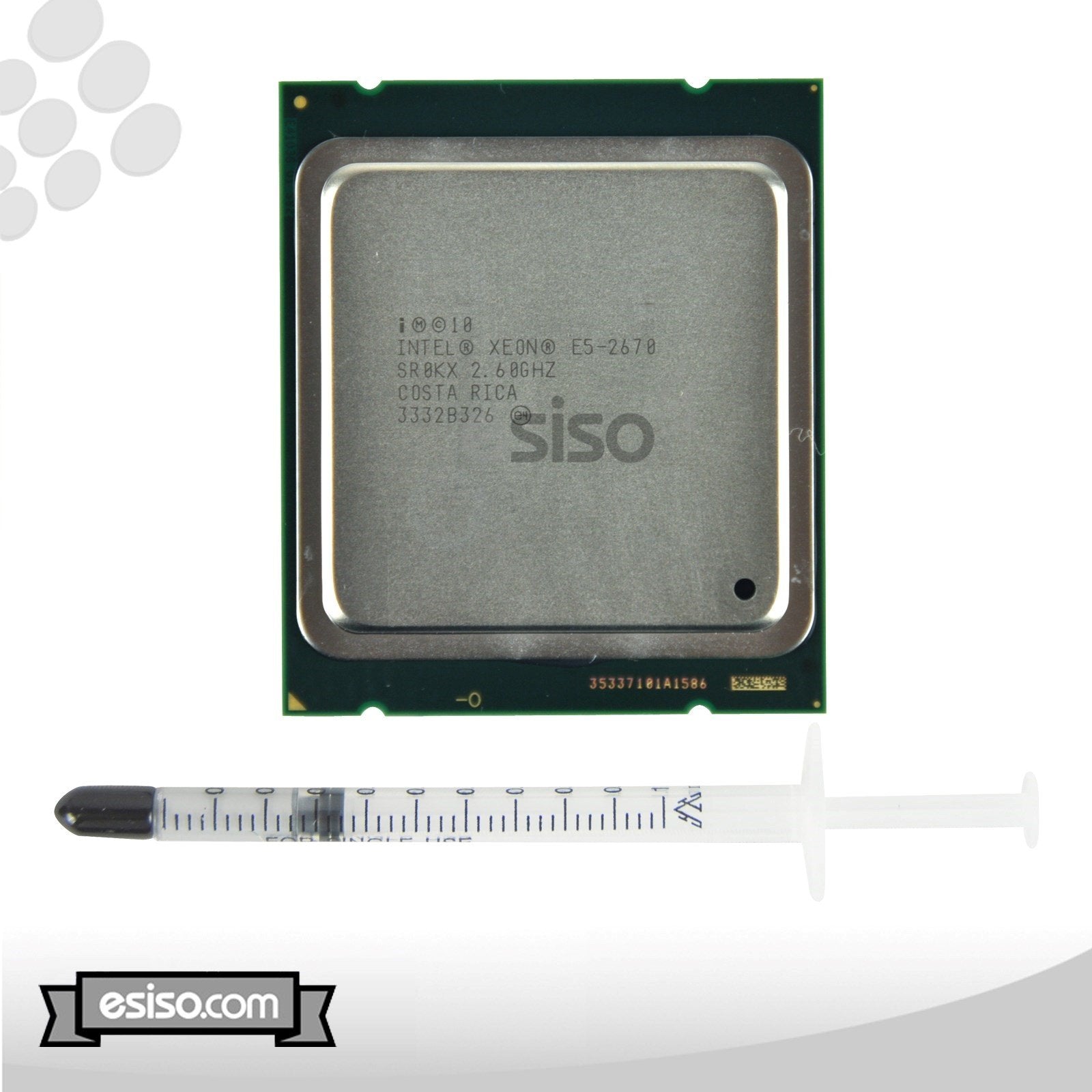 LOT OF 4 SR0KX INTEL XEON E5-2670 8 CORE 2.60GHz 20M C2 CPU PROCESSOR LGA2011